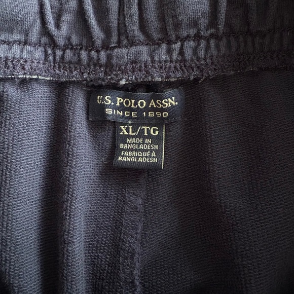 Polo Men's Navy Sweat Pants Cropped | XL - Picture 4 of 5